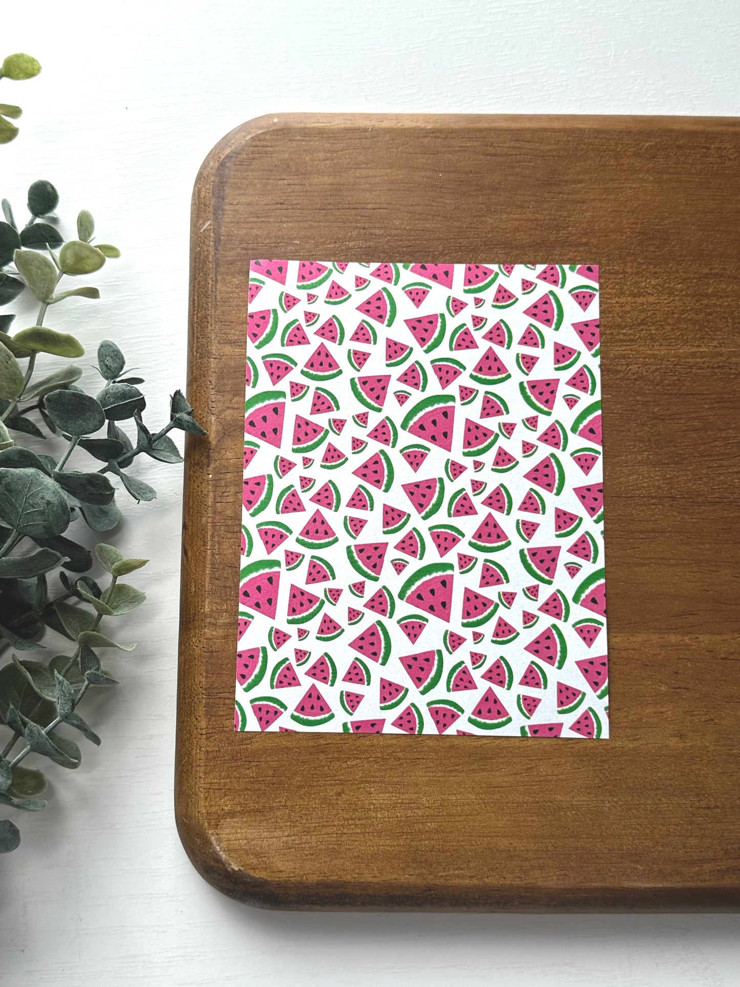 Bright Watermelon Slices | FR01 | Image Transfer Paper