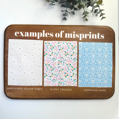 Misprint 20pc Bundle | Image Transfer Paper