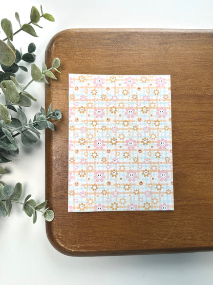 Smiley Flowers | BH11 | Image Transfer Paper