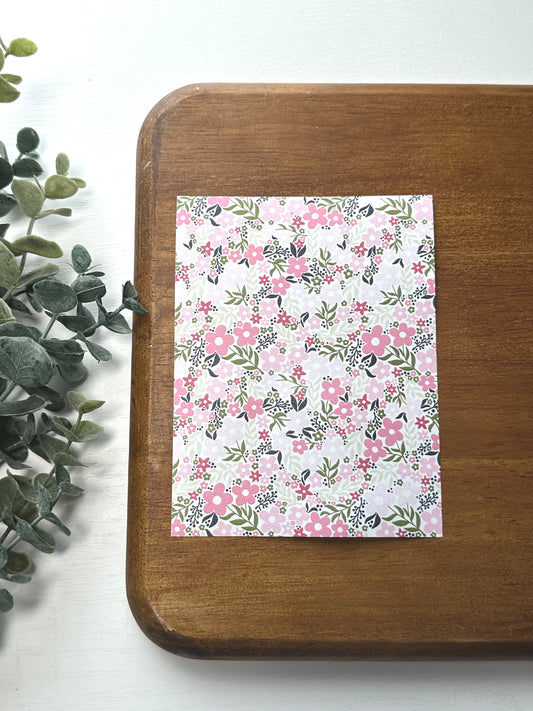 Light Pink Daisy Garden | DA09 | Image Transfer Paper