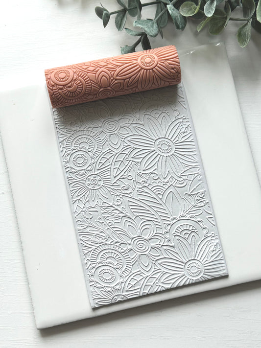 Floral Fineline | Texture Roller