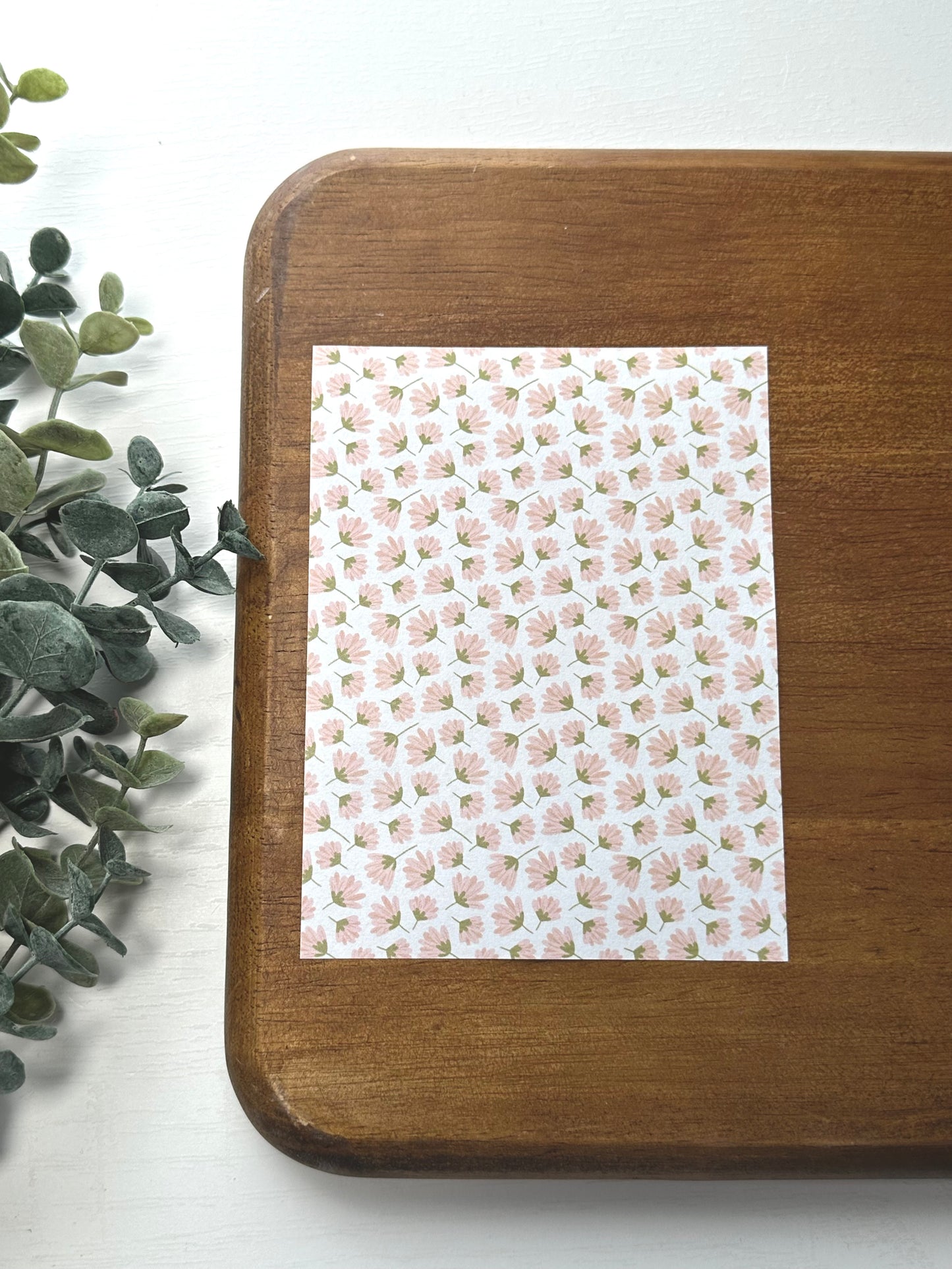 Pink Dahlias | FL047 | Image Transfer Paper