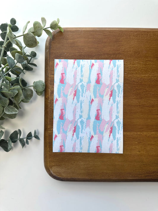 Spring Paint Strokes | AB02 | Image Transfer Paper