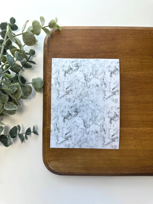 Carrara Marble | MS01 | Image Transfer Paper